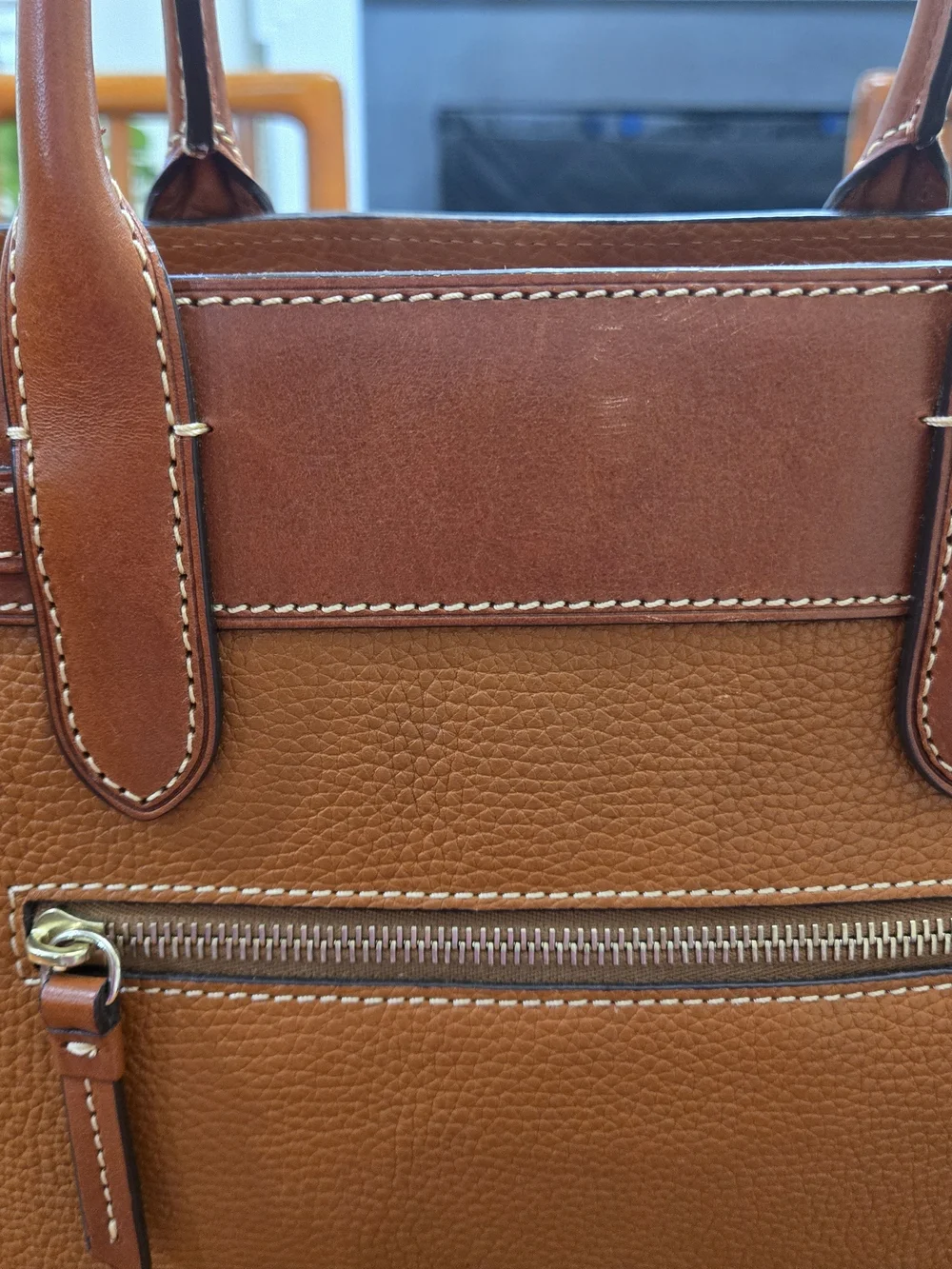 Dooney & Bourke structured satchel